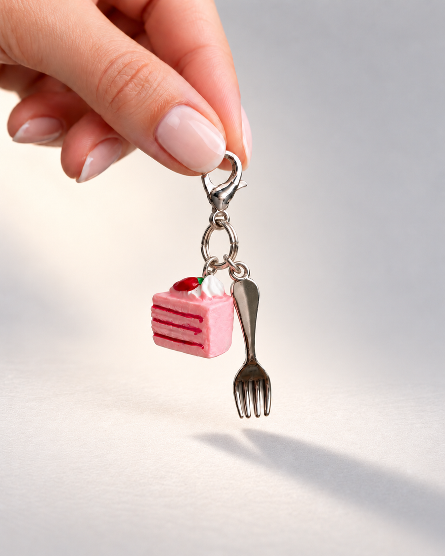 Birthday Cake Single-Clasp Charm
