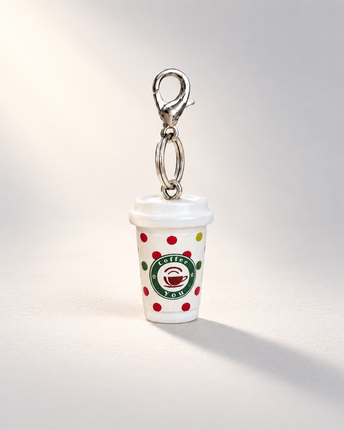 Coffee Run Single-Clasp Charm