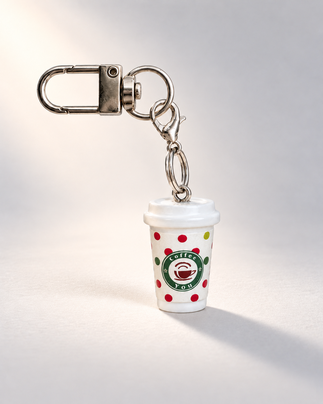 Coffee Run Single-Clasp Charm