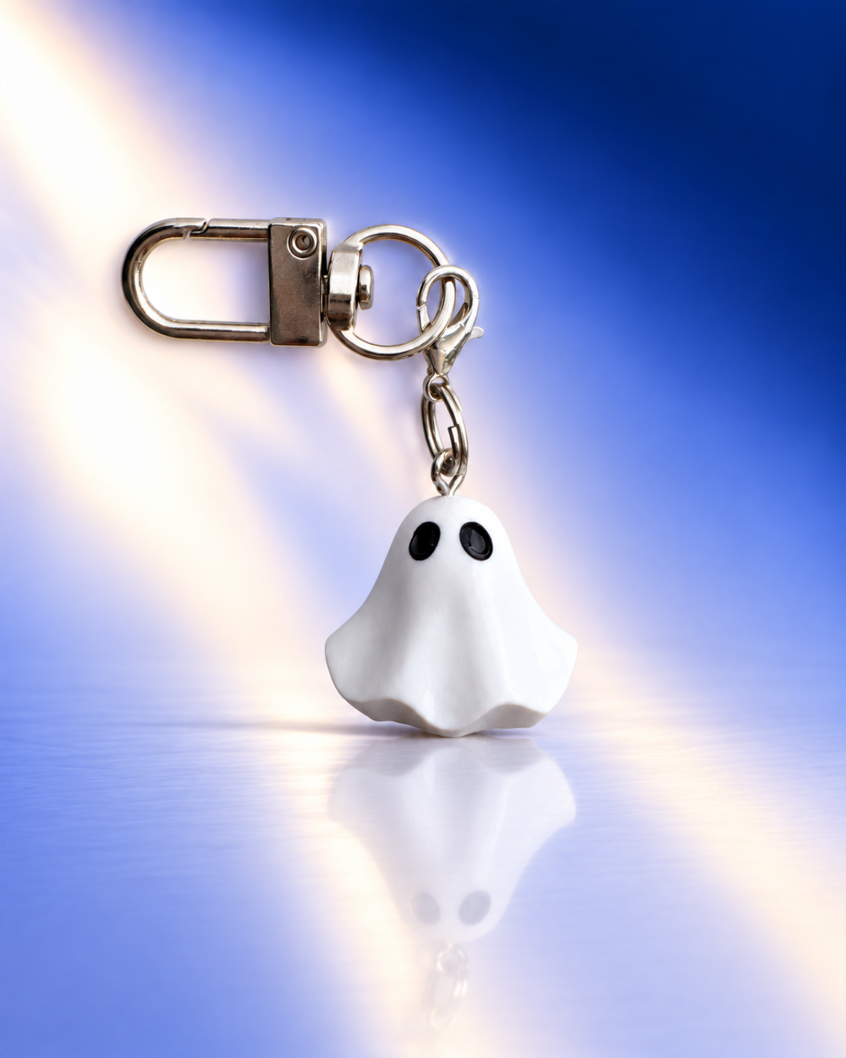 Ghosties: Classic Ghost Charm and Keychain