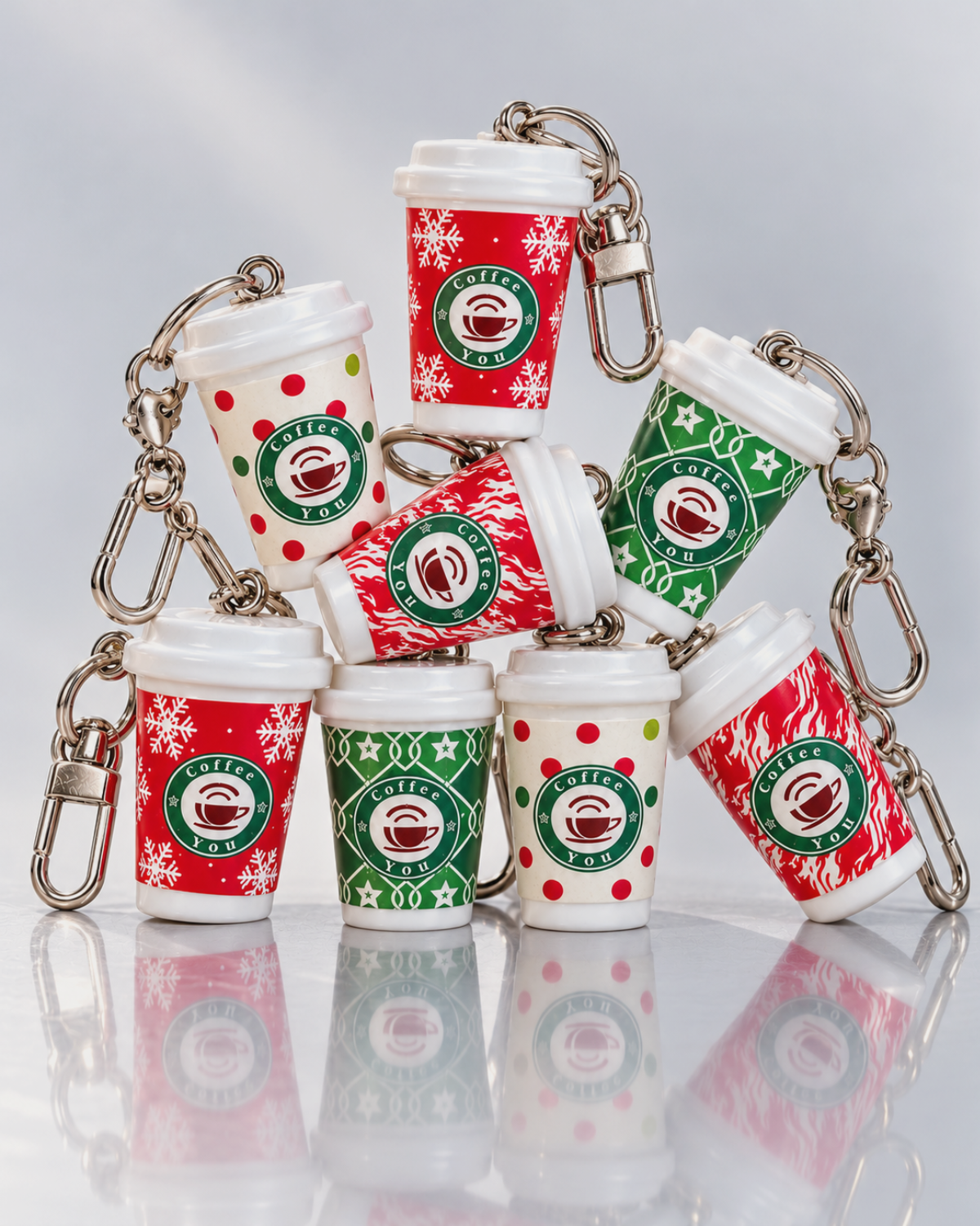 Coffee Run Single-Clasp Charm