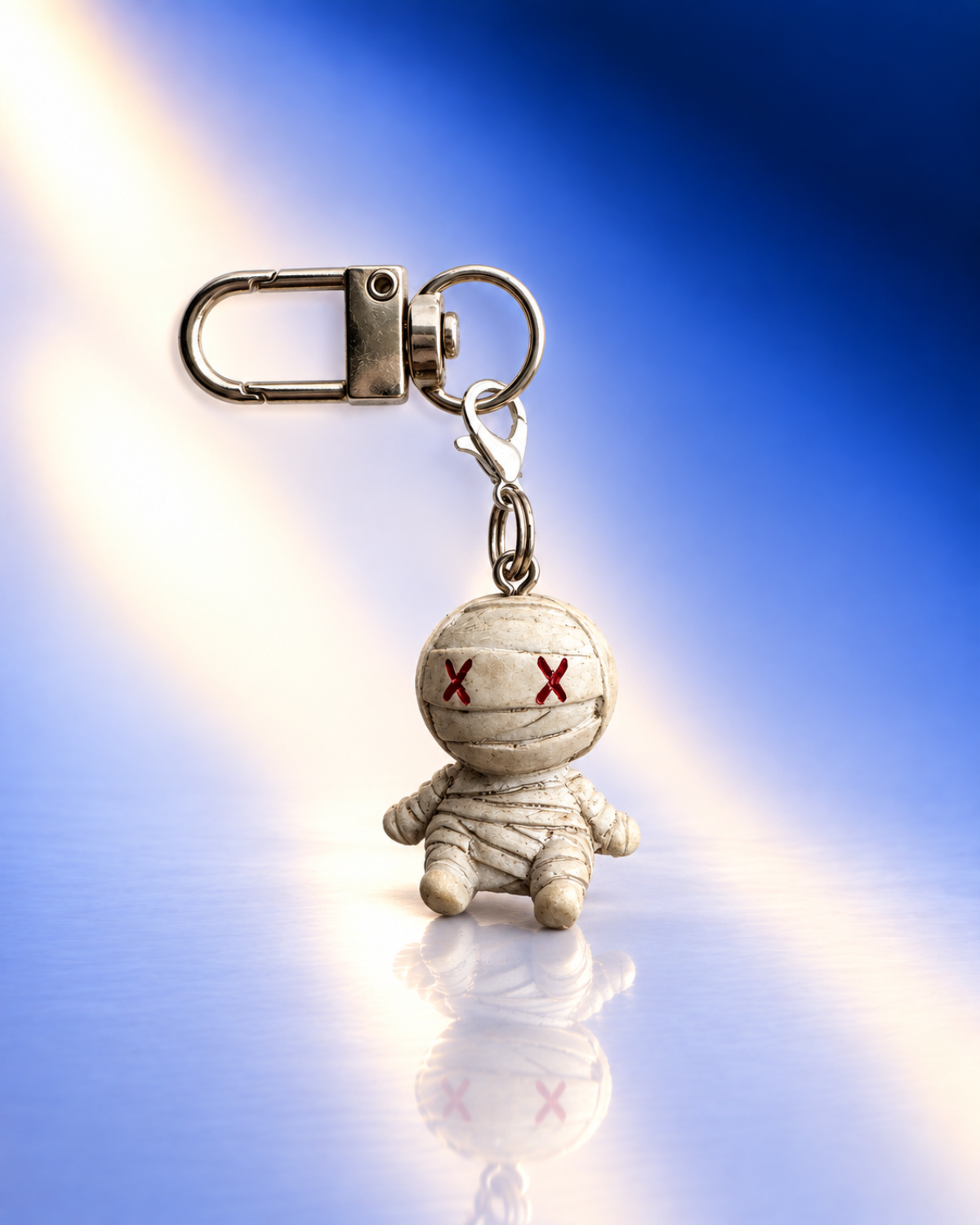 Under Wraps: Cute Mummy Charm and Keychain